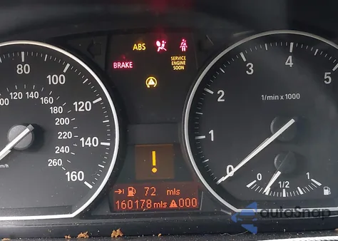 2008 BMW 128I z USA, uszkodzony, nr VIN WBAUP73558VF06452